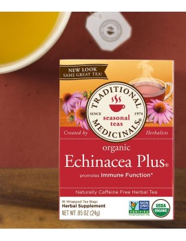 Tisane echinacea plus avec menthe verte